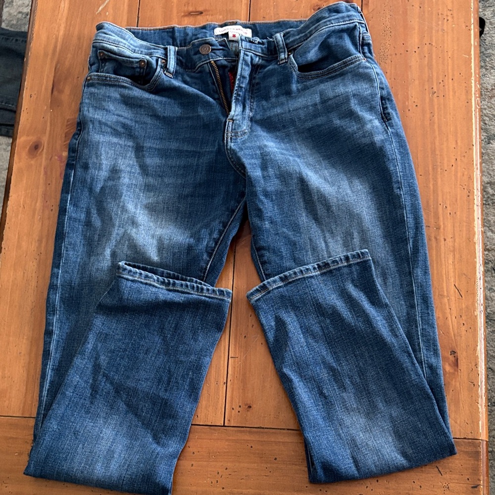 Lucky Brand Men's Straight Blue Jeans